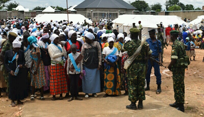 Burundi/Covid-19 : les adeptes d’Eusébie en quarantaine dans le camp de transit à Rumonge